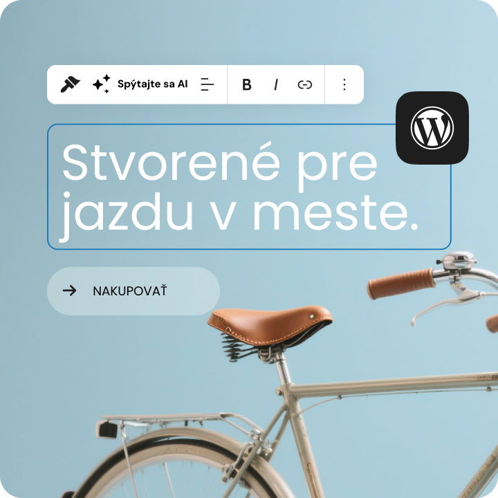 AI tvorca webových stránok