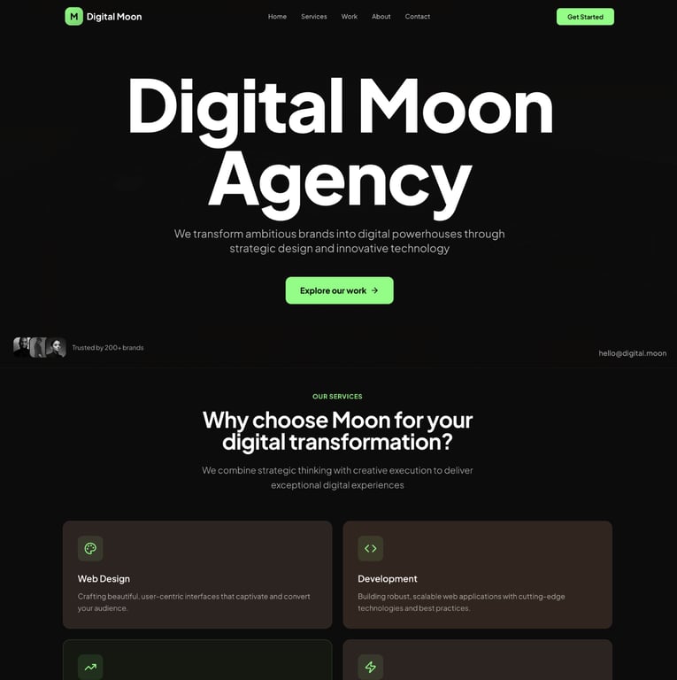 Digital agency (dark)