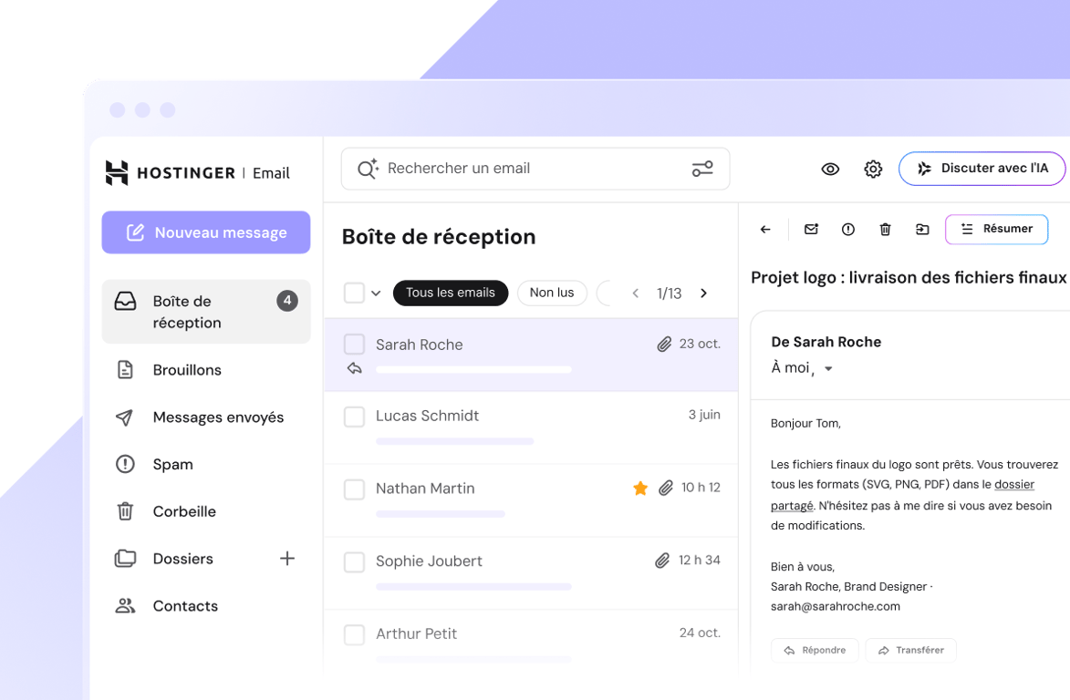 Instaurer la confiance à chaque e-mail