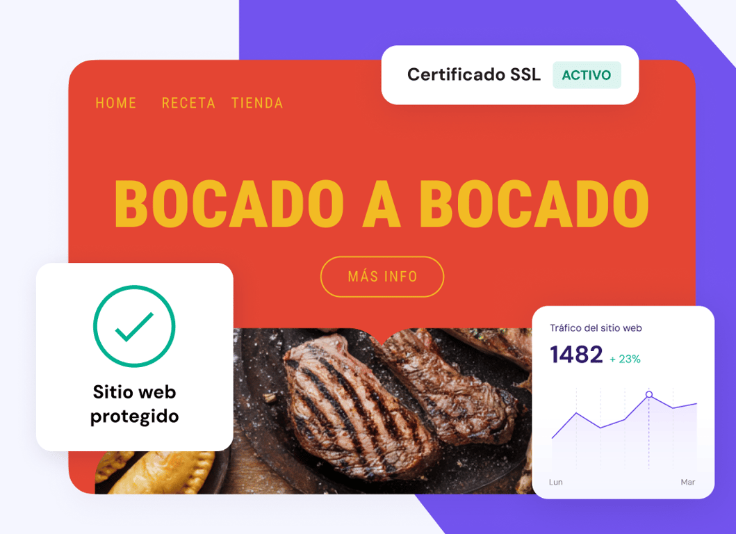 Los datos de tu web asegurados