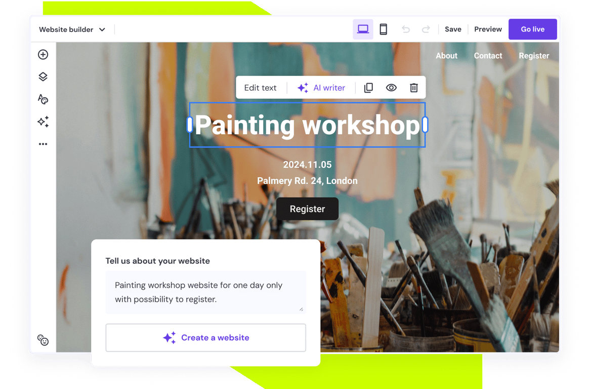 Boost conversions with professional landing pages