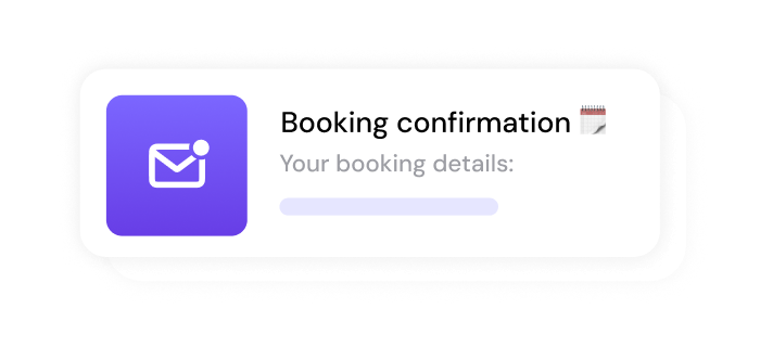 Send confirmations automatically