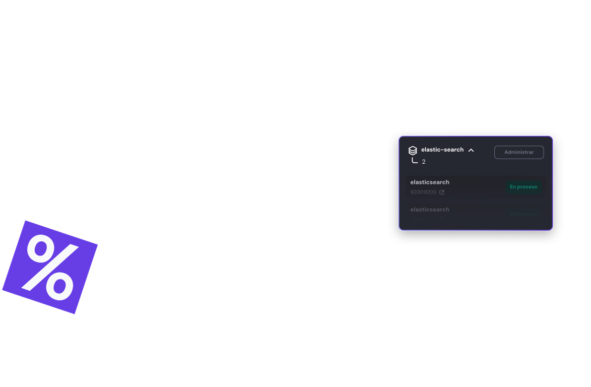 Implementa proyectos Docker fácil con unos clics, sin código