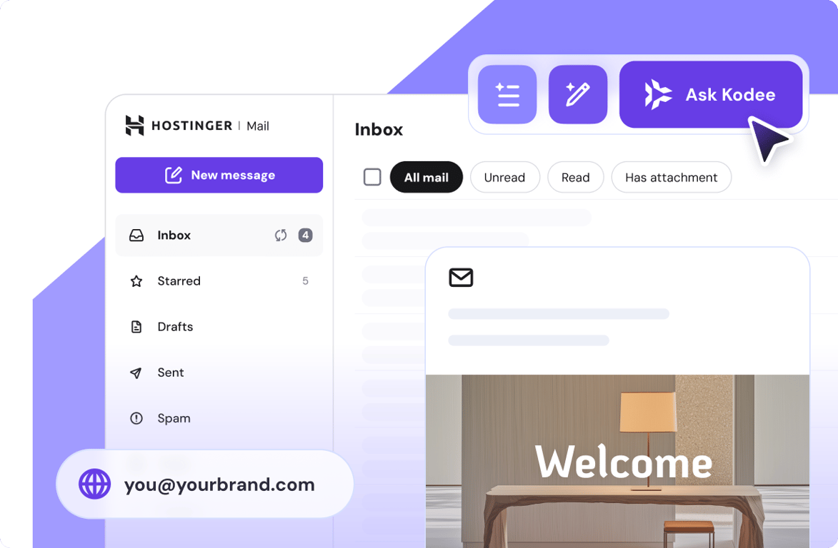 Poupe uma hora por dia com o Email Business de IA