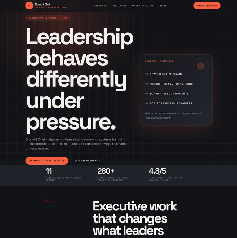 Signal (leadership coach)