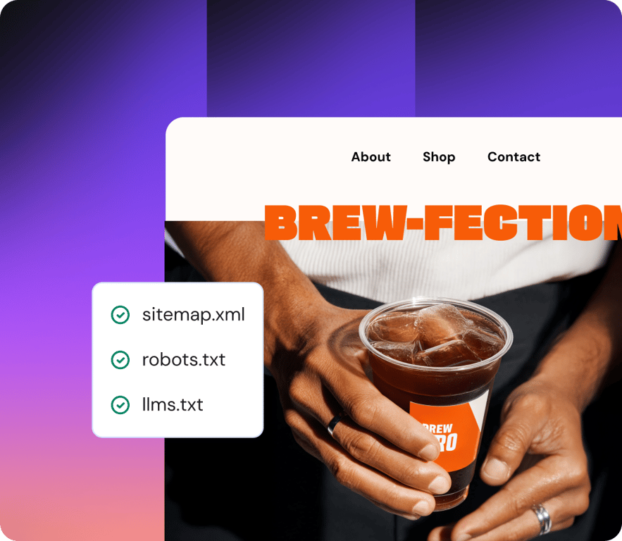 Automatically optimized for visibility