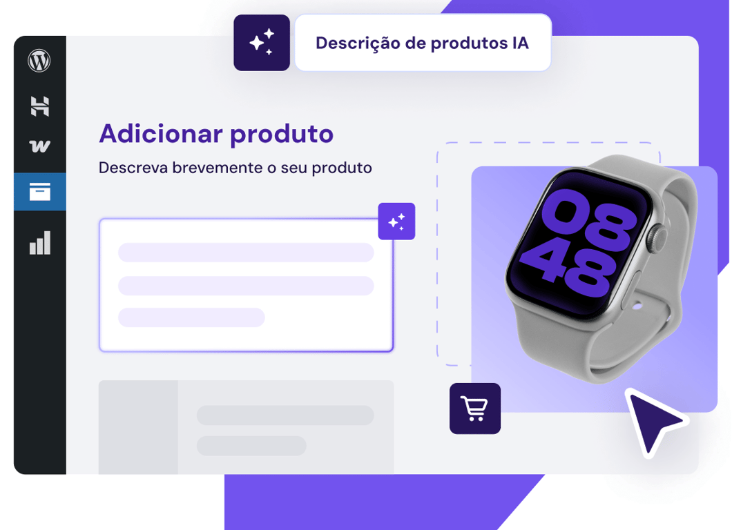 Lance rapidamente, expanda sem esforço