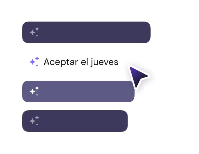 Escribí & respondé en segundos