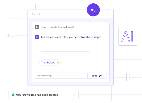 Chat with AI assistant