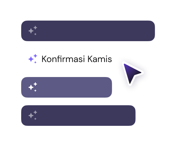 Tulis & balas dalam hitungan detik