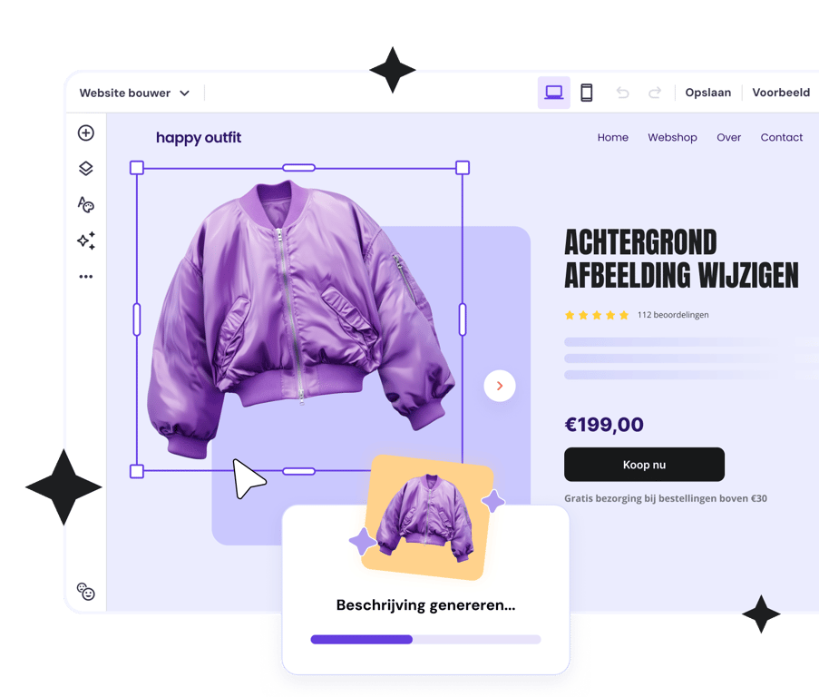 Website Bouwer met AI-tools