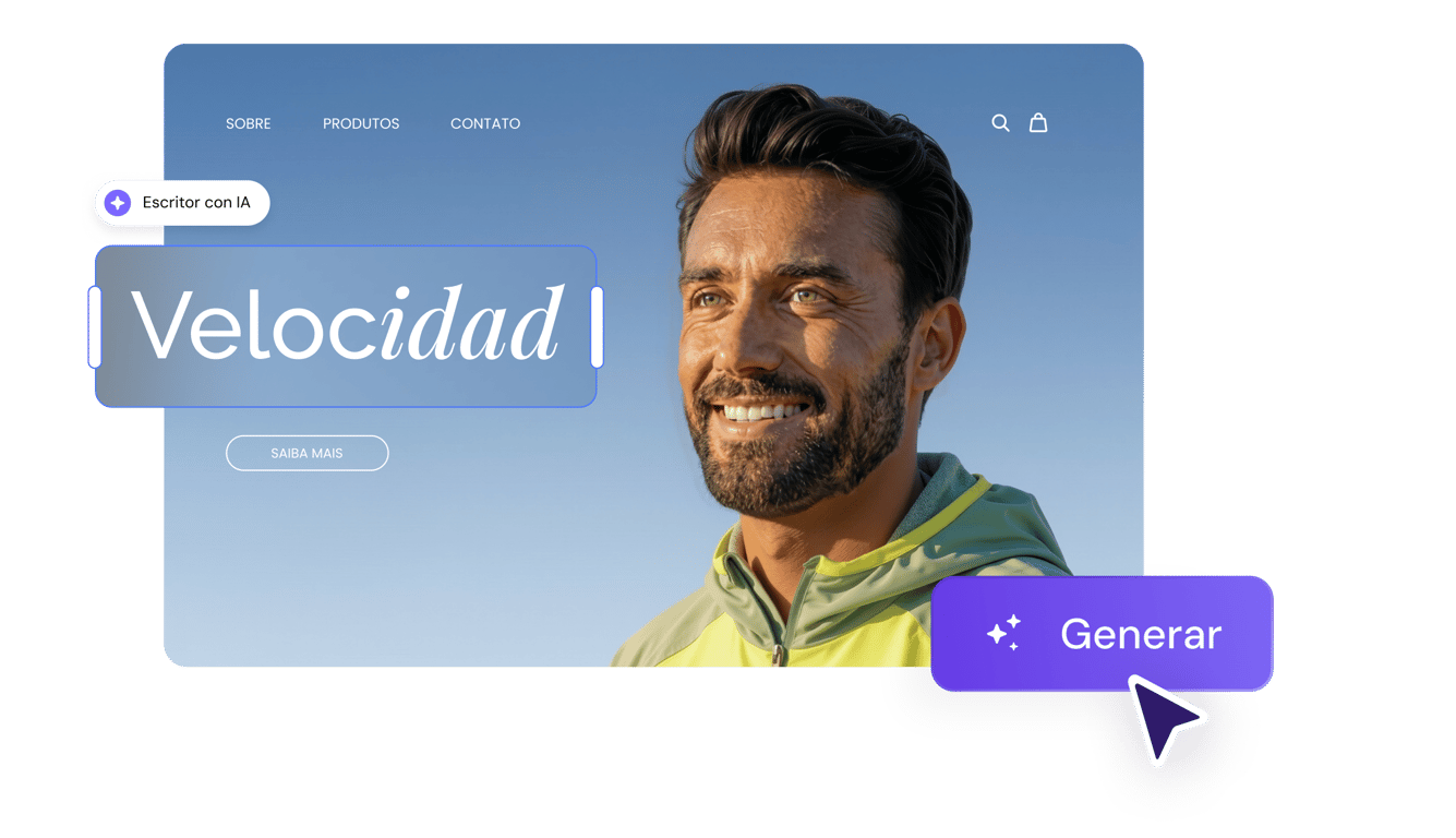 Describe tu web a la IA y publícala