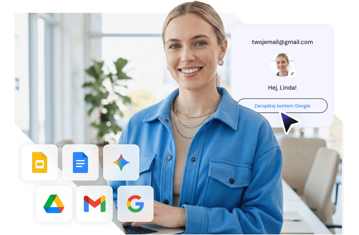 Firmowa poczta e-mail Google Workspace