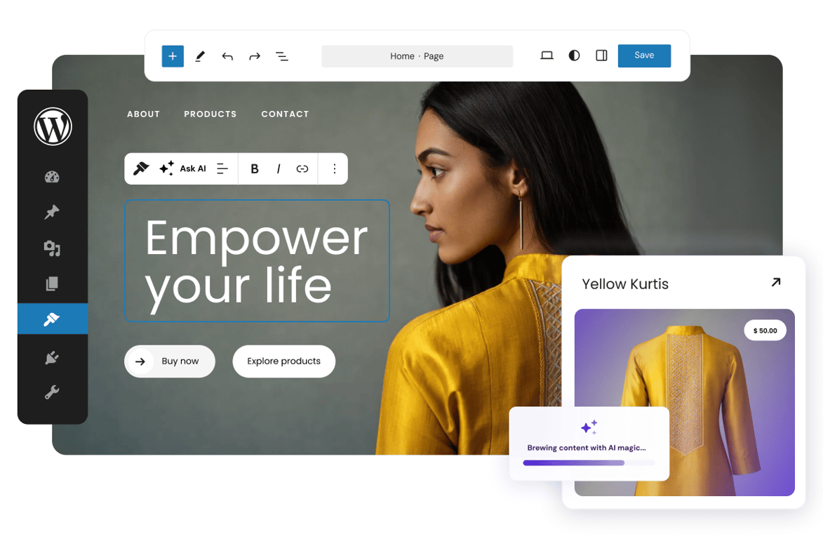 Manage your WordPress website the easy way