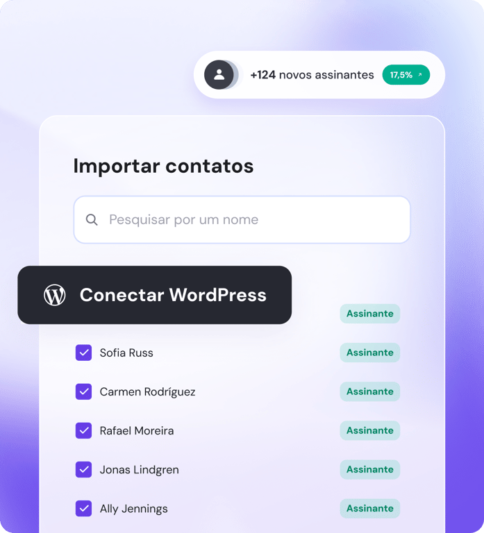 Do WordPress à caixa de entrada em minutos