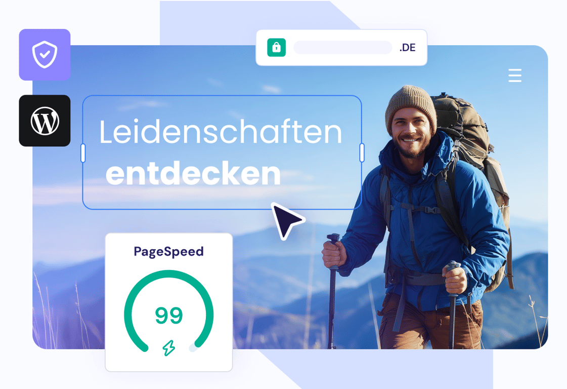 Jetzt mit schnellem und sicherem Hosting durchstarten