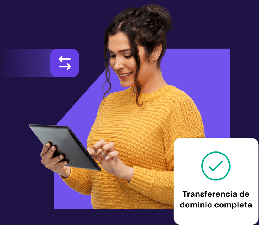 ¿Ya tienes un dominio web? Transfiérelo fácilmente a Hostinger.