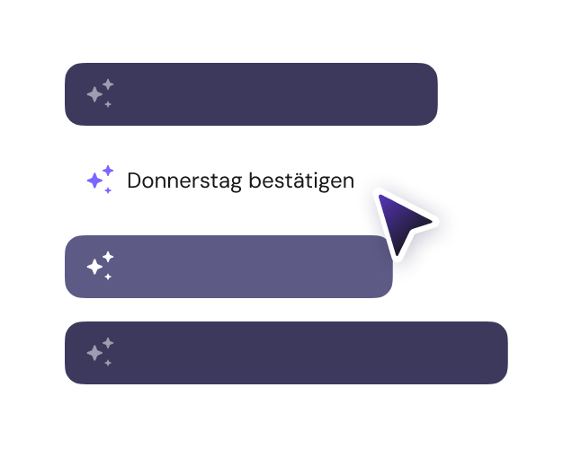 Schreiben & antworten in Sekunden