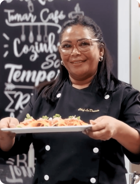 Luzia Duarte Instrutora de Culinária