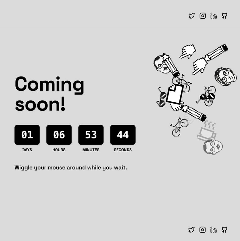 Coming soon (creative)