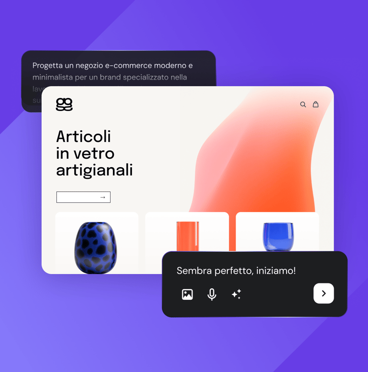 Dai vita alla tua visione con l'AI