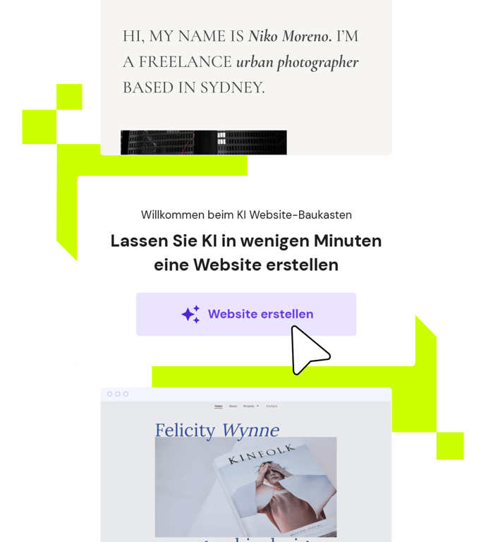 Eine Website in 3 einfachen Schritten erstellen