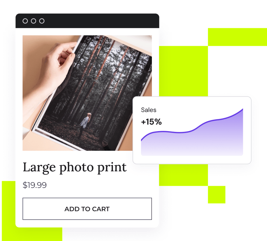 Start earning with ecommerce features