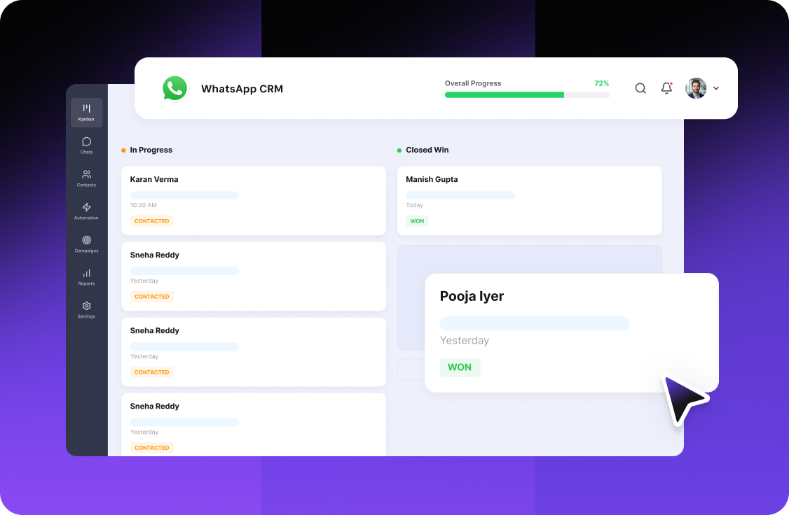 Turn your WhatsApp into a CRM with AI