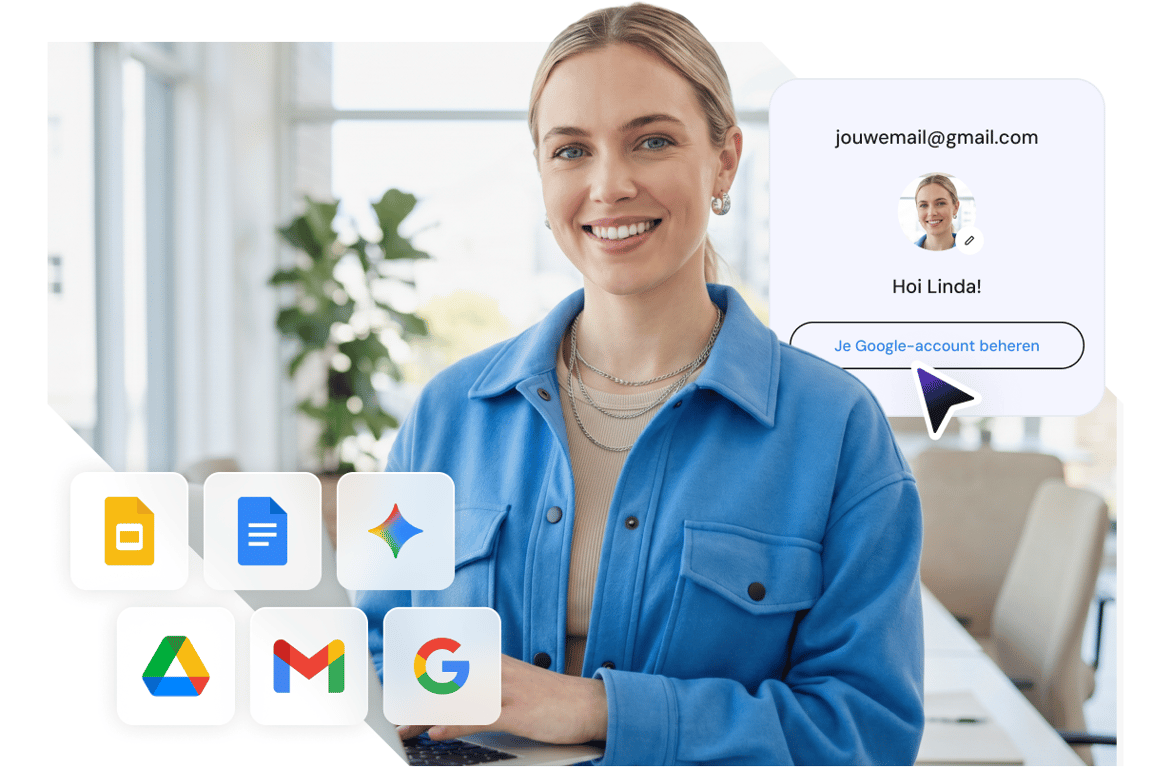 Ontvang professionele e-mail van Google Workspace