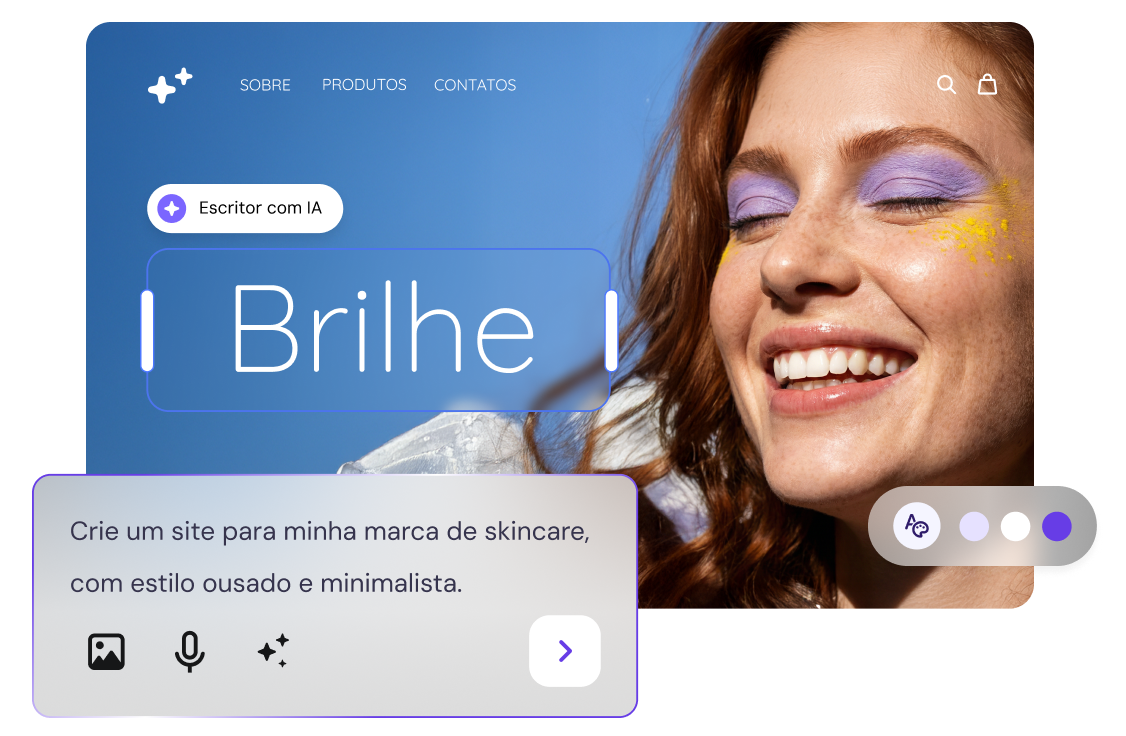 Seu site pronto em poucas horas