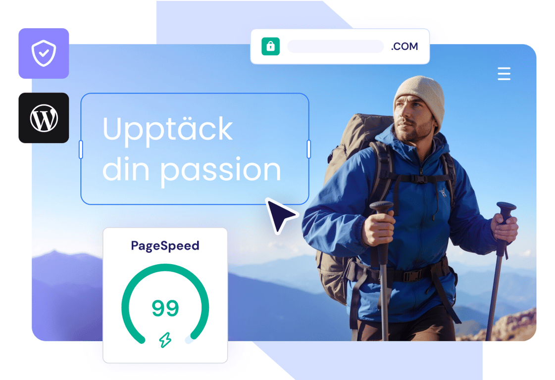 Webbhotell för din nya hemsida