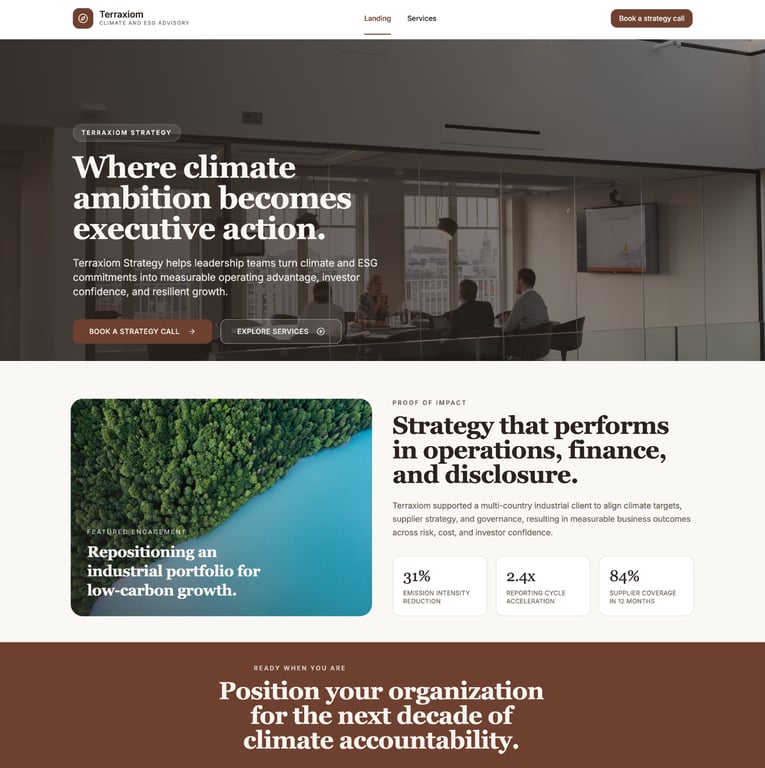 Terraxiom (ESG consulting)