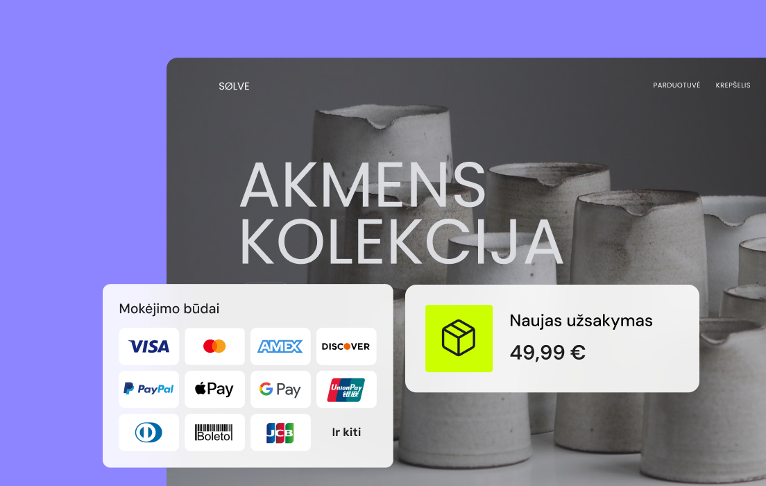 Lengvai valdyk savo parduotuvę