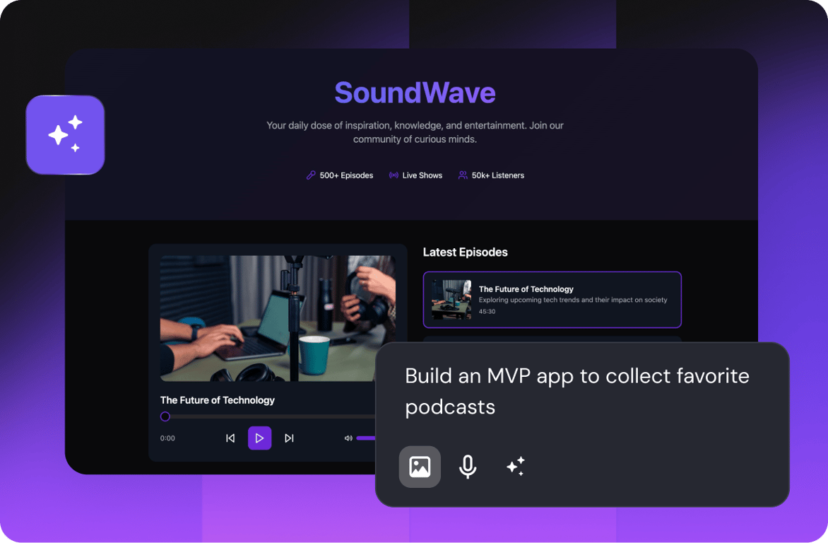 MVP development made simple with AI