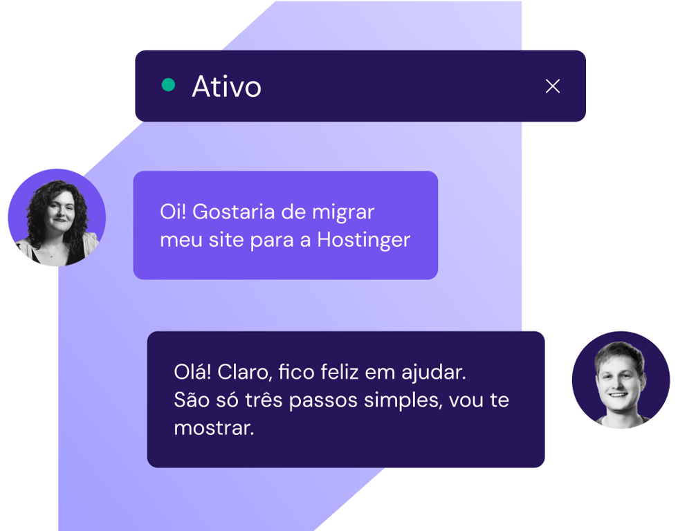 Suporte disponível 24h para o seu sucesso online
