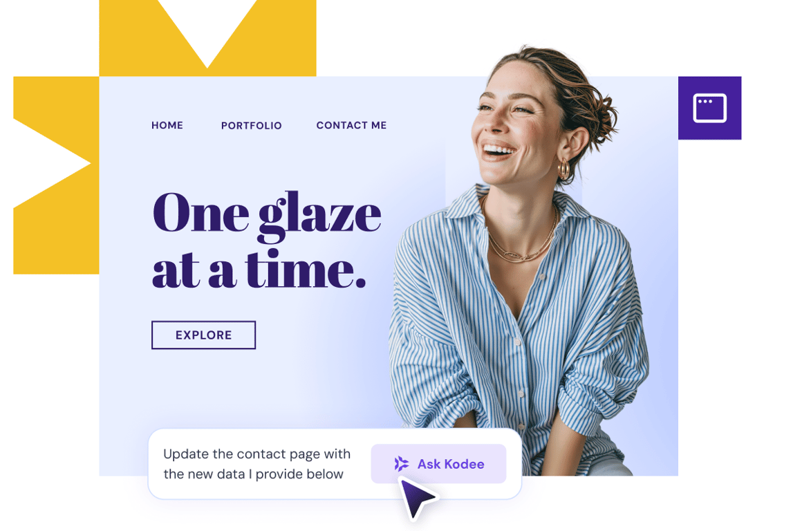 Launch your website in one minute