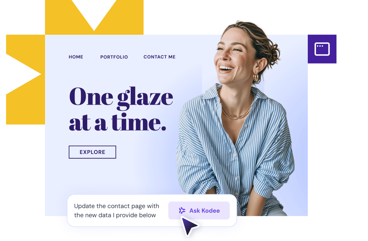 Launch your website in one minute