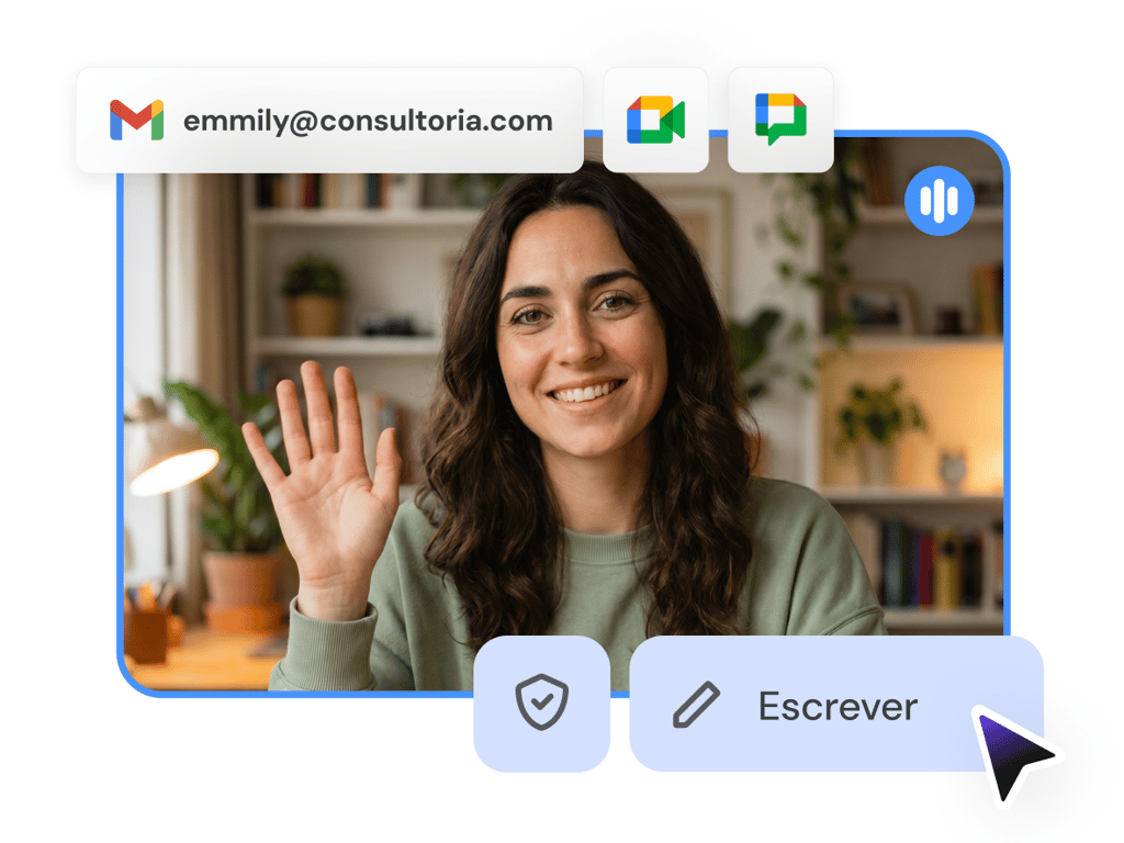 Aumente a colaboração da equipe com o Google Workspace