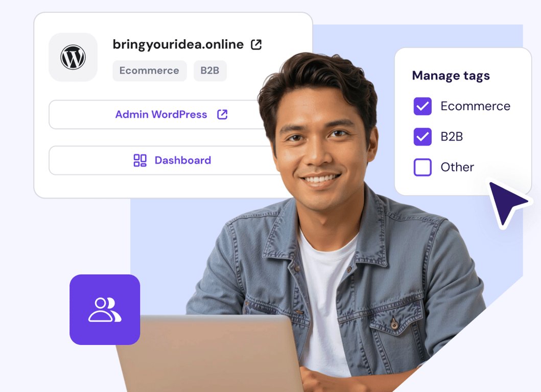 Multiple projects. One easy dashboard