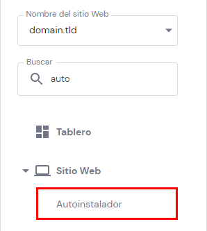 autoinstalador hostinger