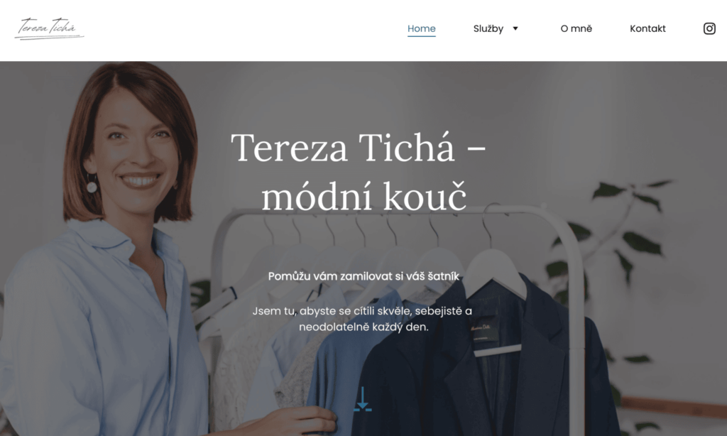 Startseite von Tereza Ticha