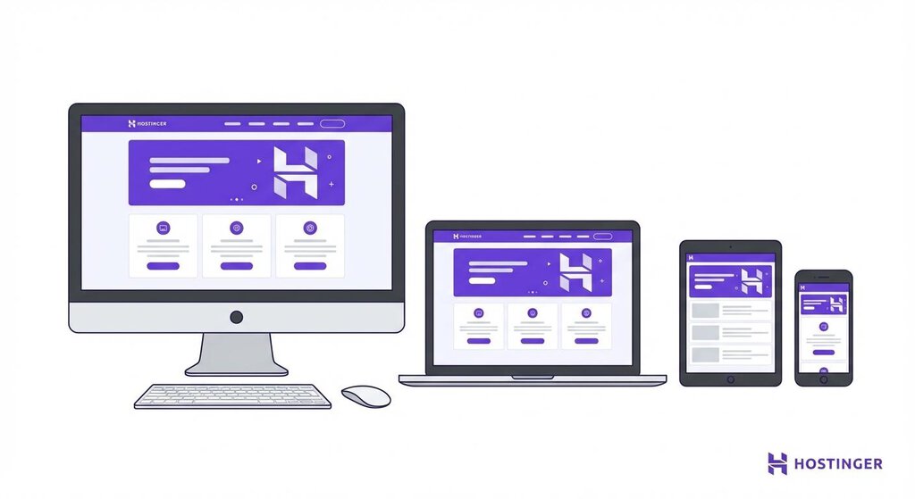 Visualisierung eines responsiven Designs