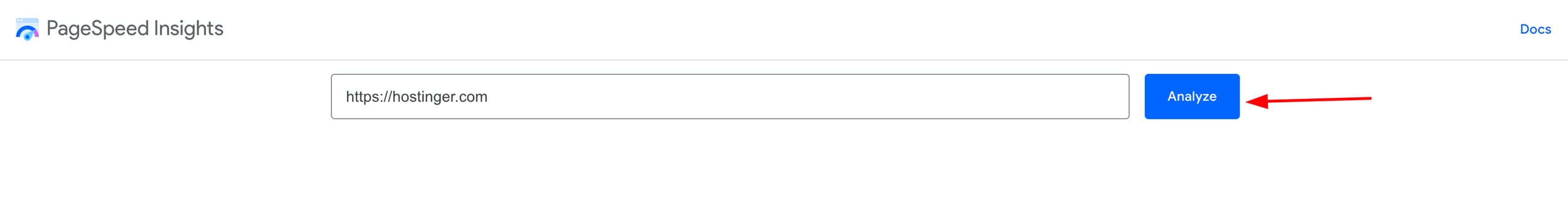 Uso de la herramienta PageSpeed Insights