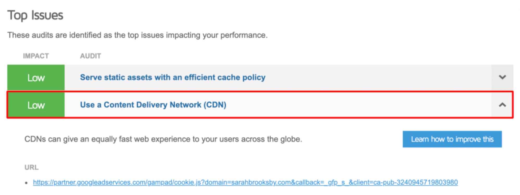 Herramienta PageSpeed Insights