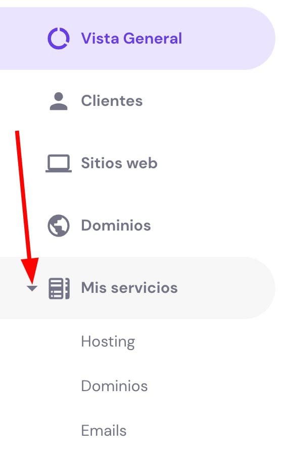 Saltos rápidos en el Panel PRO de Hostinger