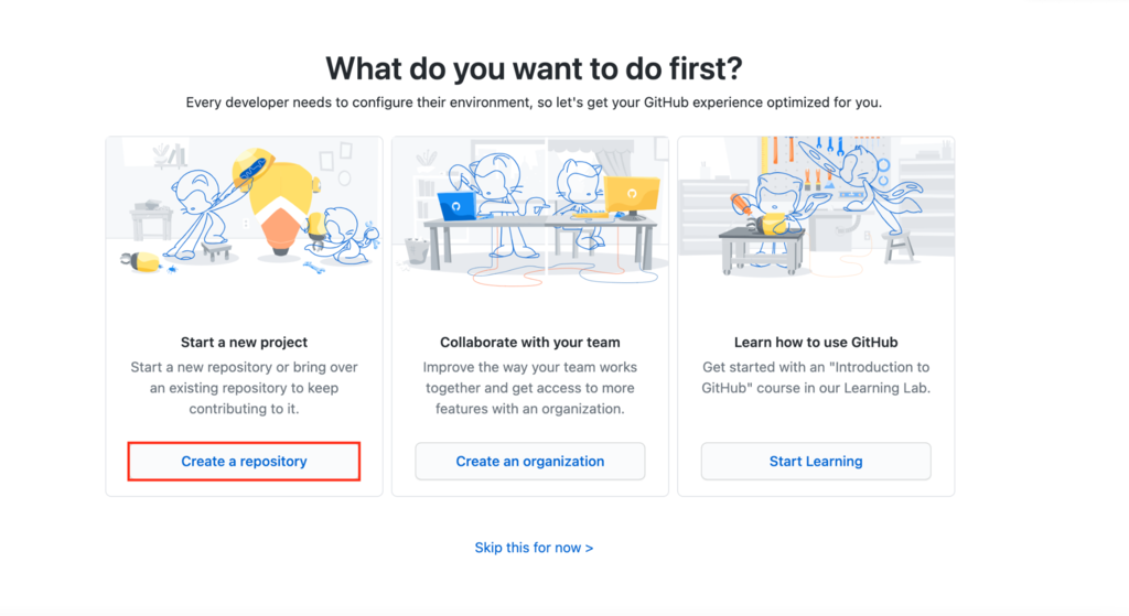 Crear un repositorio de GitHub