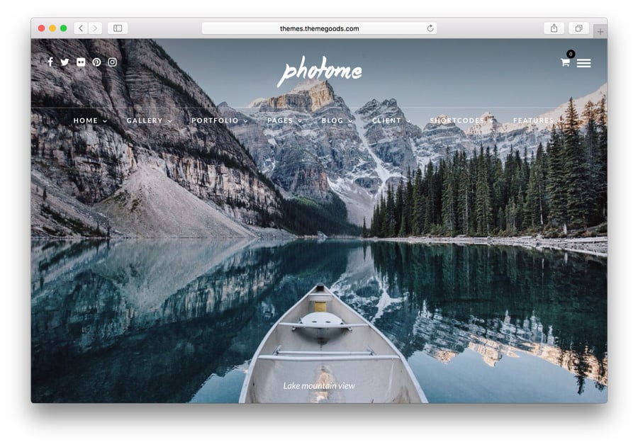 Tema de WordPress Premium Photo Me 