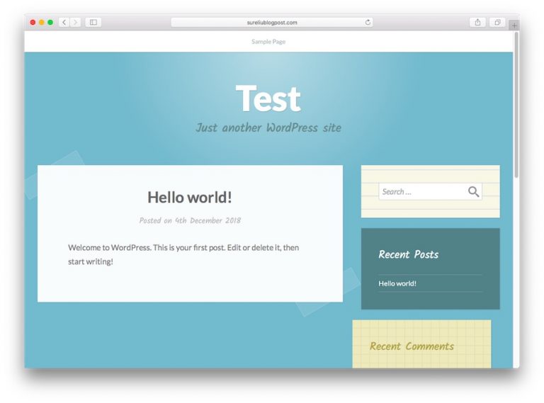 Vista de la demo de Scratchpad