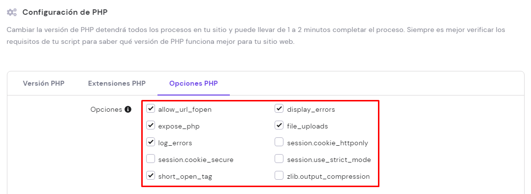 Visualizar errores en WordPress desde el hPanel