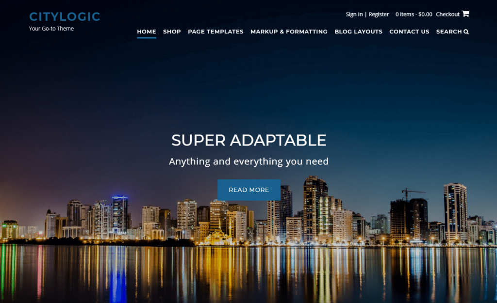 Tema de WordPress CityLogic